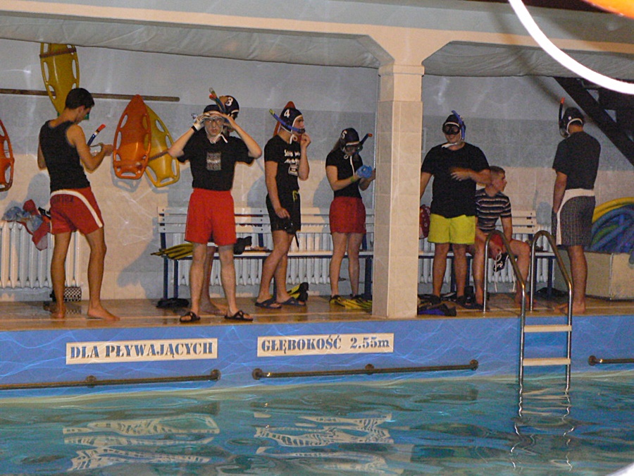 Hokej pod wodą Sparing Walenie Siemianowice Śląskie 2012